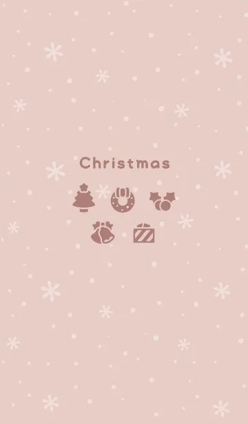 クリスマス6<ピンクオレンジ>の着せ替えメイン画像