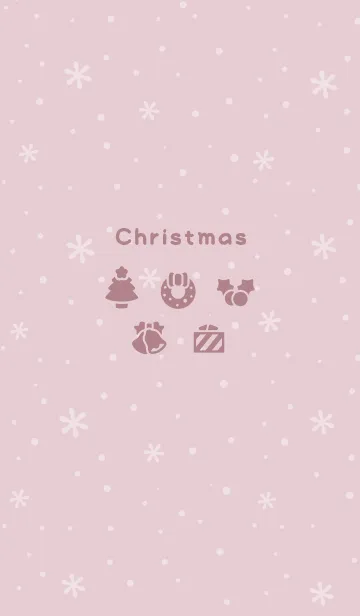 クリスマス7<ピンク>の着せ替えメイン画像