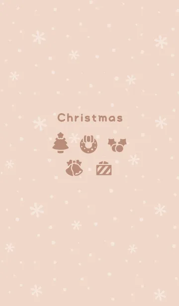 [LINE着せ替え] クリスマス7<オレンジ>の画像1