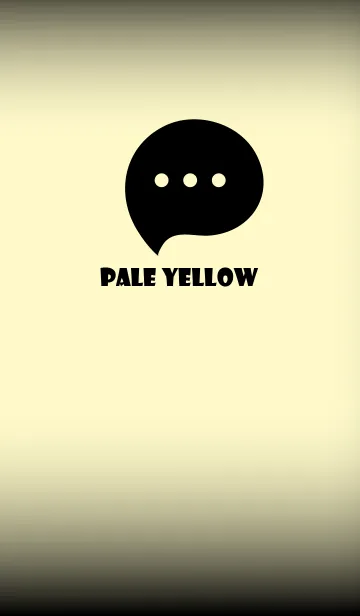 [LINE着せ替え] Pale Yellow And Black V.3 (JP)の画像1