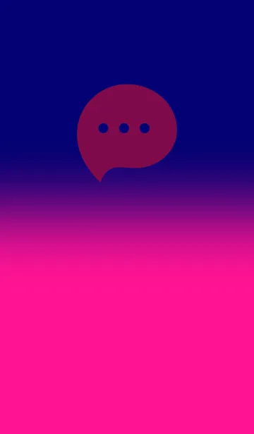 [LINE着せ替え] Deep Blue & Deep Pink V4 (JP)の画像1