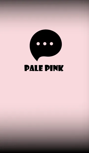 [LINE着せ替え] Pale Pink And Black V.3 (JP)の画像1