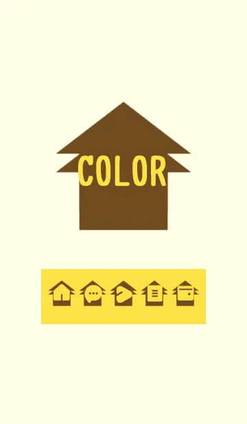 [LINE着せ替え] yellow color T12の画像1