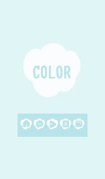 [LINE着せ替え] green color U29の画像1