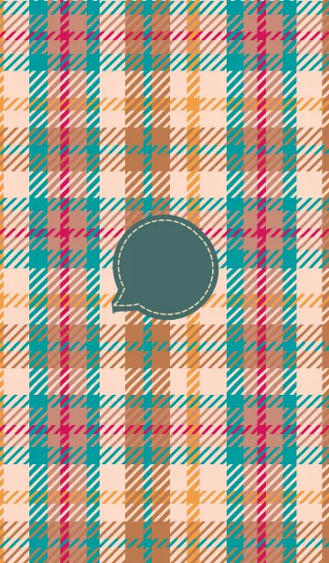 [LINE着せ替え] plaid & patchwork 5の画像1