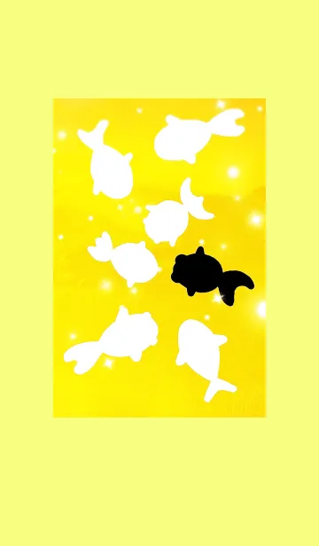 [LINE着せ替え] 7匹の金魚の着せかえの画像1