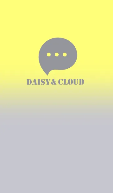 [LINE着せ替え] Cloud Grey &Daisy Yellow V4 (JP)の画像1