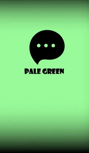 [LINE着せ替え] Pale Green And Black V.3 (JP)の画像1