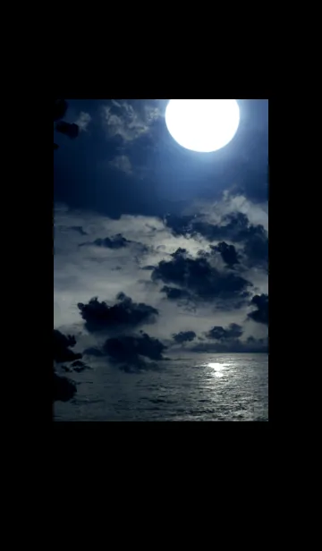 [LINE着せ替え] 夜の月 月の海 #DlU_2。の画像1
