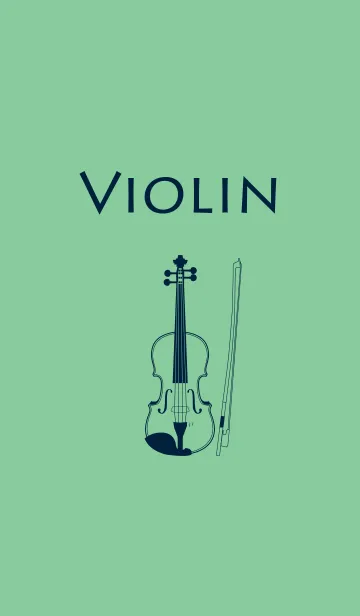 [LINE着せ替え] バイオリン 葦葉色の画像1