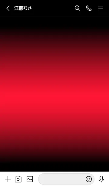 [LINE着せ替え] FLAME RED ICON THEME -MEKYM-の画像2