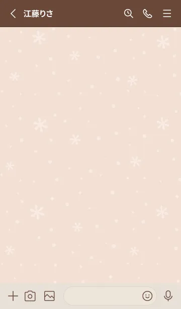 [LINE着せ替え] クリスマス9<オレンジ>の画像2