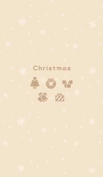 [LINE着せ替え] クリスマス9<イエロー>の画像1