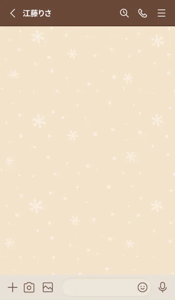 [LINE着せ替え] クリスマス9<イエロー>の画像2