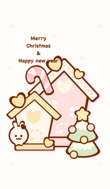 [LINE着せ替え] Gingerbread houseの画像1