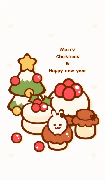 [LINE着せ替え] I love Christmas sweets 2の画像1