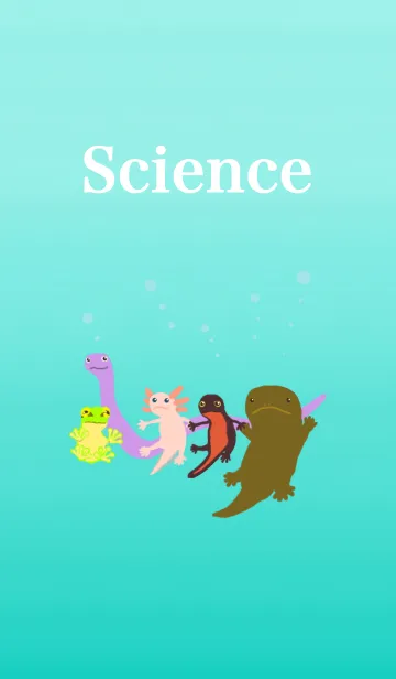 [LINE着せ替え] サイエンス 両生類編の画像1