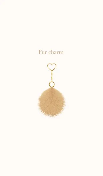 [LINE着せ替え] Fur charm.の画像1