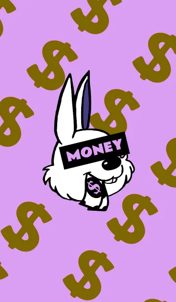 [LINE着せ替え] マネー ラビット 303の画像1