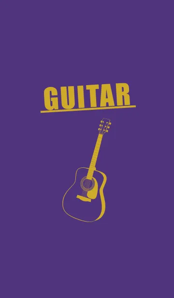 [LINE着せ替え] GUITAR COLOR パンジーパープルの画像1