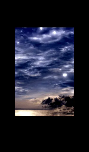 [LINE着せ替え] 夜の月 月の海 #DlU_7。の画像1
