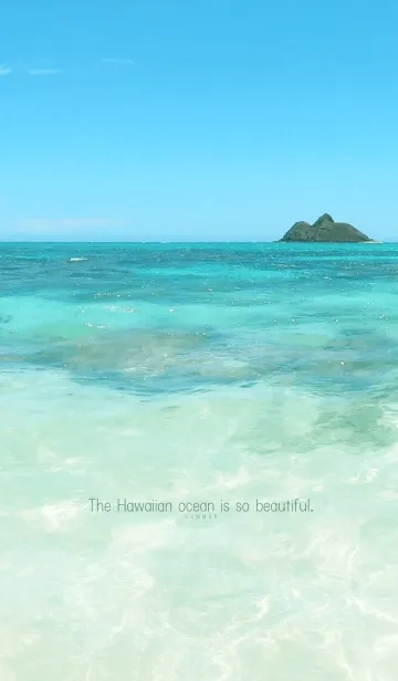 [LINE着せ替え] Hawaiian ocean is so beautiful -SEA- 18の画像1