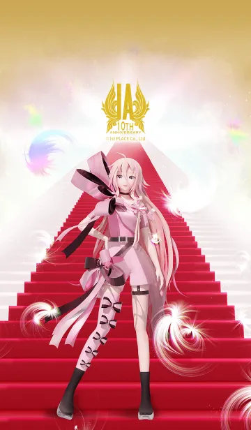 [LINE着せ替え] IA 10th Anniversaryの画像1