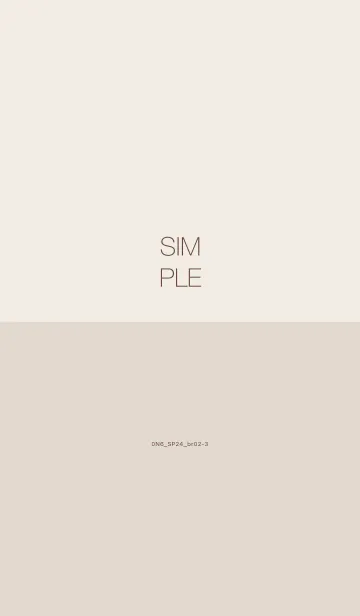 [LINE着せ替え] 0N6_24_ブラウン2-3の画像1