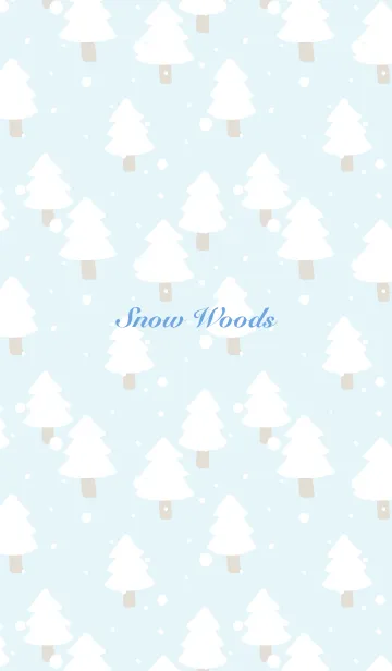 [LINE着せ替え] Snow Woodsの画像1