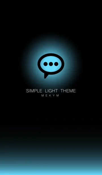 [LINE着せ替え] SIMPLE LIGHT ICON-GRADATION 39の画像1