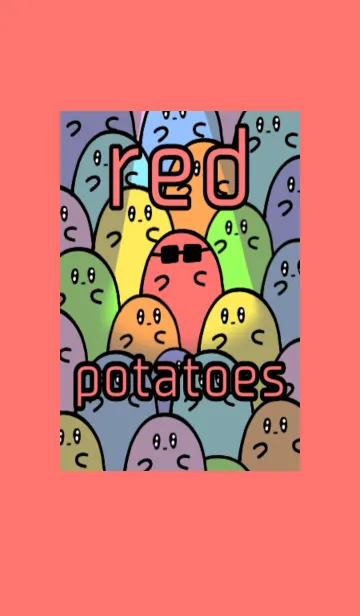 [LINE着せ替え] red potatoesの画像1