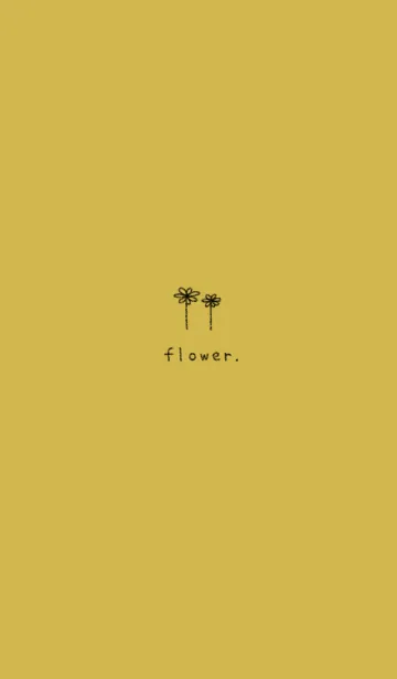 doodle flowers(くすみ3-03)の着せ替えメイン画像