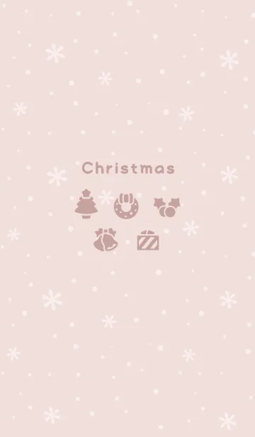 クリスマス10<ピンクオレンジ>の着せ替えメイン画像