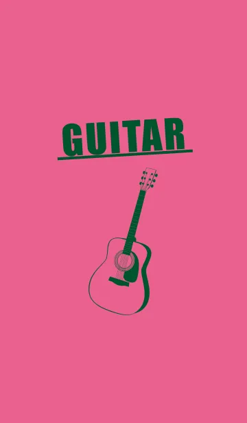 [LINE着せ替え] GUITAR COLOR ローズレッドの画像1