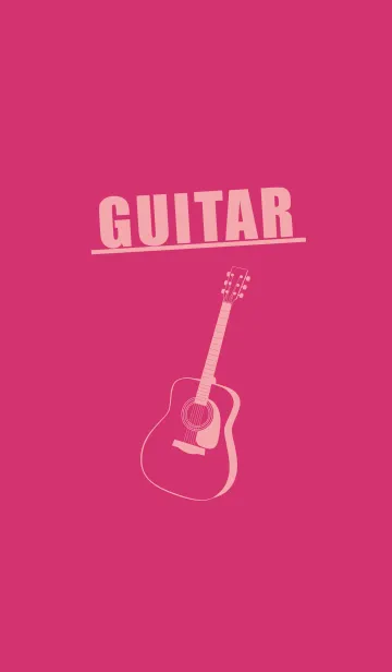 GUITAR COLOR 紅色の着せ替えメイン画像