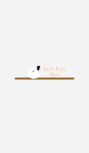 [LINE着せ替え] Snow Fairy Bird...74の画像1