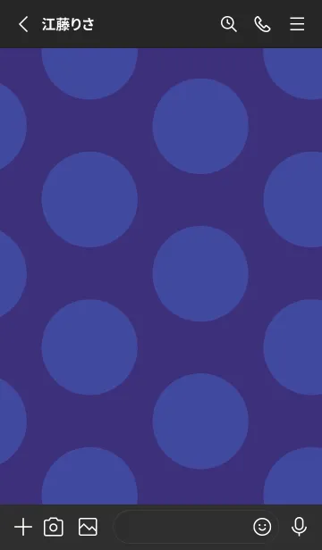 [LINE着せ替え] シンプル ドット 182の画像2