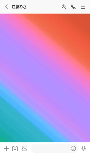 [LINE着せ替え] グラデーション ミニ スター 176の画像2