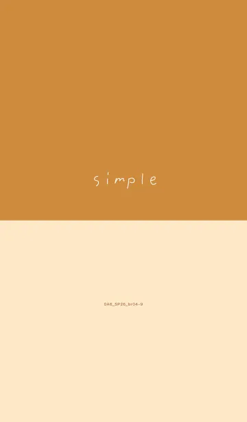 [LINE着せ替え] 0A6_26_ブラウン4-9の画像1