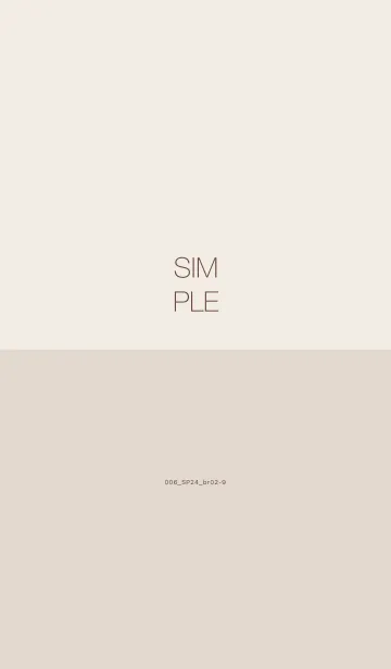 [LINE着せ替え] 006_24_ブラウン2-9の画像1