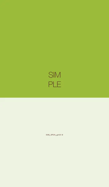 [LINE着せ替え] 006_24_グリーン3-9の画像1