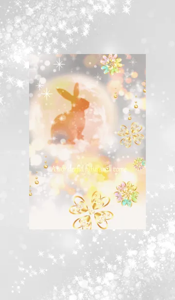 [LINE着せ替え] 最強厄除け！うさぎの強運引き寄せパワー4の画像1