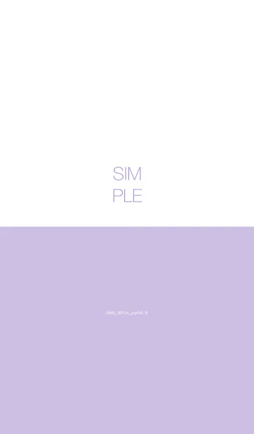 [LINE着せ替え] 0N6_24_パープル4-9の画像1