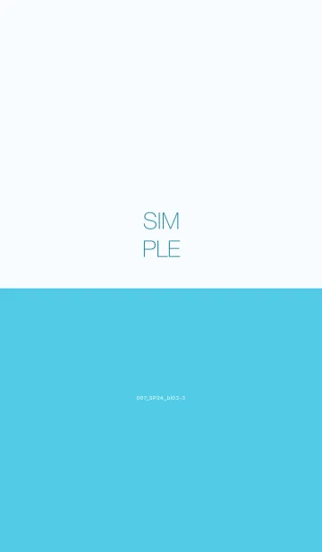 [LINE着せ替え] 007_24_ブルー3-3の画像1