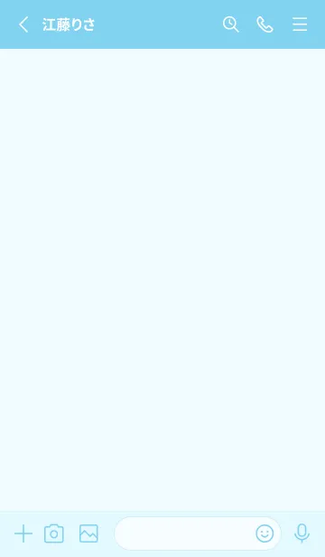 [LINE着せ替え] 007_24_ブルー3-3の画像2