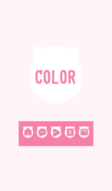 [LINE着せ替え] pink color V11の画像1
