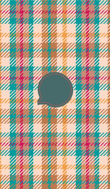 [LINE着せ替え] plaid & patchwork 12の画像1