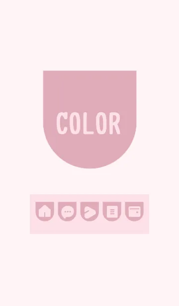 pink color W15の着せ替えメイン画像