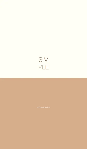 [LINE着せ替え] 007_24_ベージュ2-6の画像1