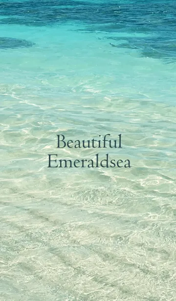[LINE着せ替え] Beautiful Emeraldsea - MEKYM 22の画像1